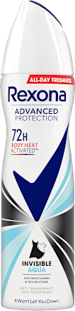 Deodorant spray Advanced Pro Invisible Aqua  Rexona