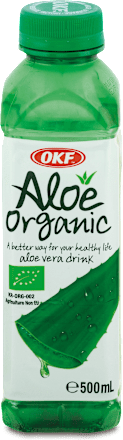 Nealkoholický nesýtený nápoj Aloe Organic OKF