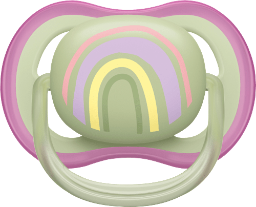 Schnuller ultra air Silikon, türkis/lila, 0-6 Monate PHILIPS AVENT