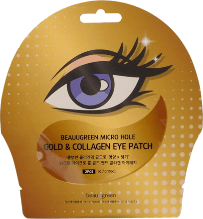 Хидрогел пачове за зоната под очите Gold&Collagen BeauuGreen