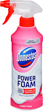 Power Foam WC és fürdőszoba tisztító hab Floral Fresh Domestos