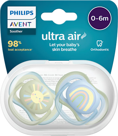 ultra air duda varalica, 0 – 6 mj. – plava i žuta PHILIPS AVENT