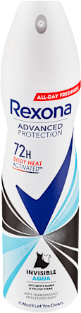 Antiperspirant v spreji Invisible Aqua 72h Rexona