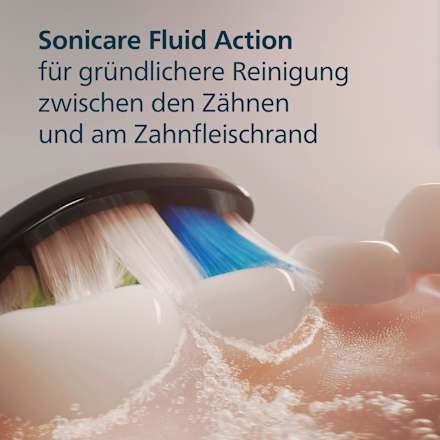 Aufsteckbürsten W2 Optimal White schwarz Philips Sonicare