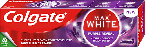 Bieliaca zubná pasta Max White Purple Reveal  Colgate