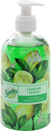 Detersivo piatti pump limone verde Svelto