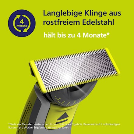 Elektrischer Rasierer, OneBlade 360 Face & Body QP2834/20           PHILIPS OneBlade