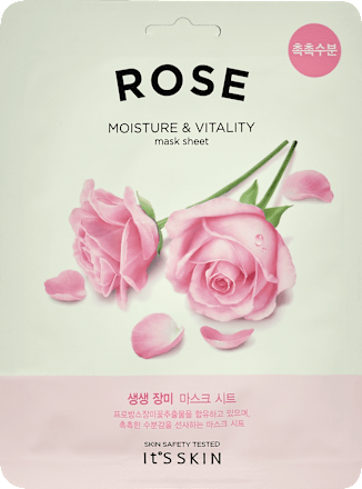 Tuchmaske Rose Moisture & Vitality It´S SKIN