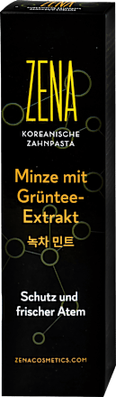 Zahnpasta Minze mit Grüntee ZENA