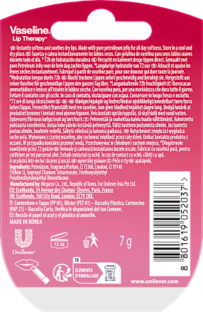 Balsamo labbra rosa Vaseline