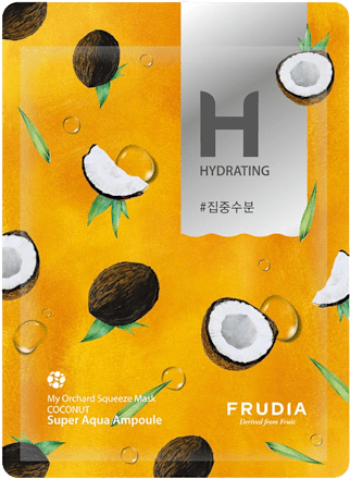 Maschera viso in tessuto al cocco FRUDIA