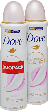 Deo spray Soft Feel duopack Dove