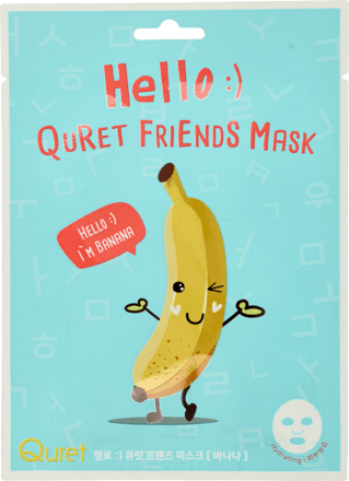 Set Maschere Viso in tessuto Hello Friends XMAS Quret