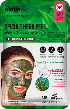 SPICULE HERB PEEL maska za piling lica  MBeauty