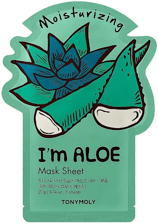 Maschera viso in tessuto I Am Aloe idratante TONYMOLY