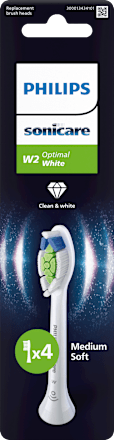 náhradní hlavice Optimal White, Medium Soft bílé Philips Sonicare