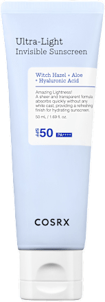 Crema viso Ultra-Light Invisible Sunscreen con SPF50 Cosrx