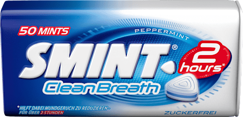 Pastillen, 2h Peppermint, Pfefferminze, zuckerfrei Smint