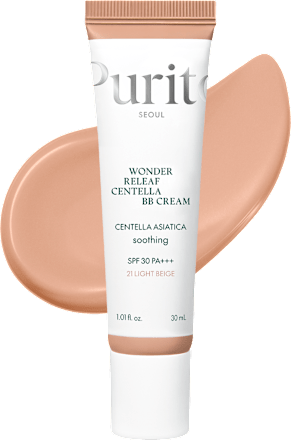 Cremă BB multifuncțională cu SPF 30 PA+++ 21 Light Beige Purito SEOUL