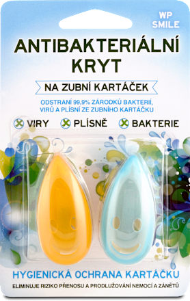 antibakteriální kryt na zubní kartáček White Pearl