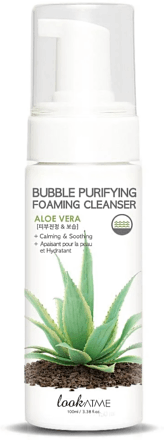 Schiuma detergente Bubble all'aloe vera lookATME