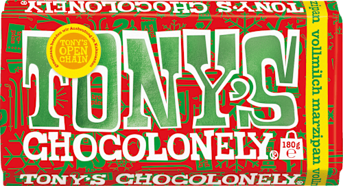 Schokolade Vollmilch Marzipan TONY'S CHOCOLONELY