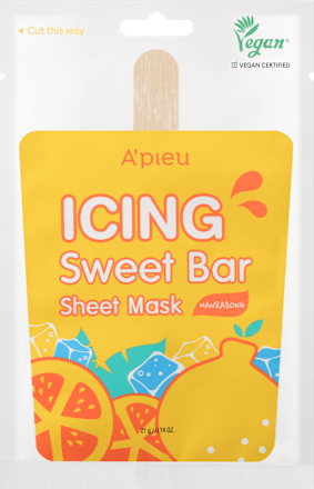 Maschera viso in tessuto Icing Sweet Bar Hanrabong A'pieu