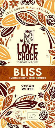 Schokolade Bio Kakao Magic Bliss LOVECHOCK