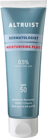 Fluid hidratant cu spf 50 și acid hialuronic ALTRUIST