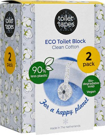 WC-Stein Toilet Block Clean Cotton toilet tapes ECO