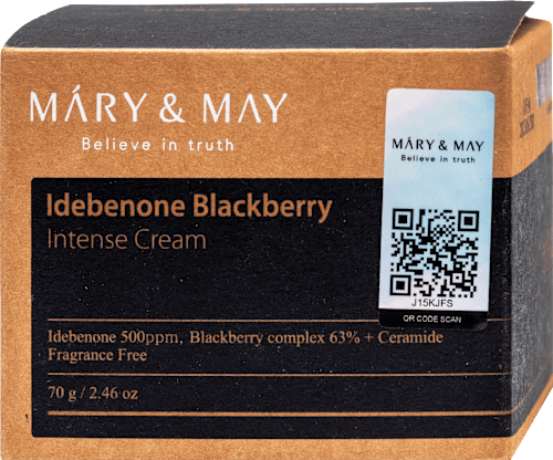 Idebenone Blackberry Intense krema za lice Mary&May