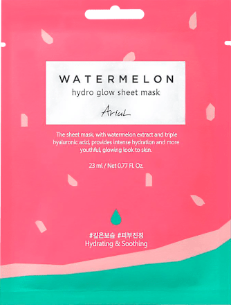 Хидратираща лист маска за лице с диня и хиалуронова киселина Ariul