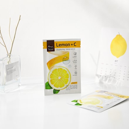 Изсветляваща лист маска за лице с лимон и витамин C Ariul