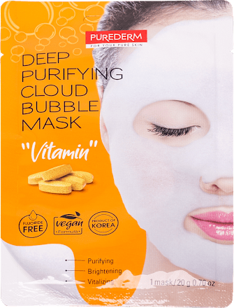 Penušava maska za lice  PUREDERM