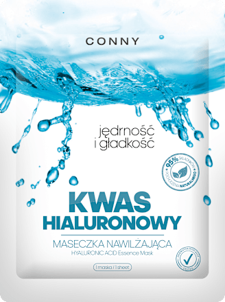 Maska w płachcie kwas hialuronowy Conny