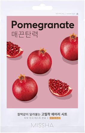 Maschera viso in tessuto Airy Fit Pomegranate MISSHA