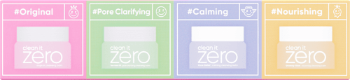 Clean it zero Kit 4 balsami viso BANILA CO