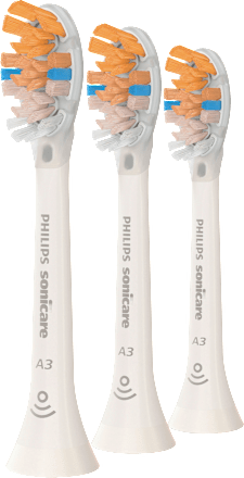 Aufsteckbürsten A3 Premium All-in-One 2+1 Gratis Weiß Philips Sonicare