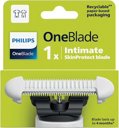 Lama di ricambio OneBlade Intimate MEN PHILIPS OneBlade