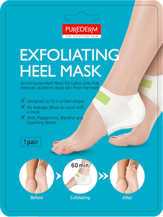 Piling maska za grube pete PUREDERM