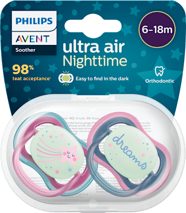 ultra air night duda varalica  – roza, 6 – 18 mj. PHILIPS AVENT