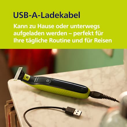 Elektrischer Rasierer, OneBlade 360 Face QP2724/23 PHILIPS OneBlade