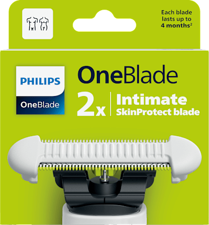 Nadomestne glave za brivnik OneBlade Intimate PHILIPS OneBlade