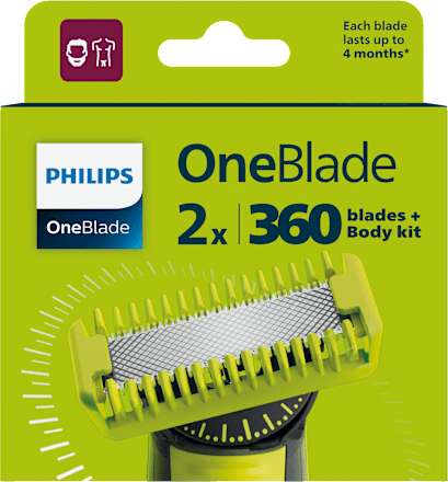 náhradní břity 360 QP624/50 PHILIPS OneBlade