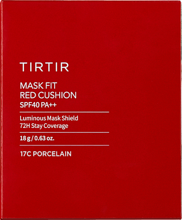 Mask Fit Red Cushion puder - 17C Porcelain TIRTIR