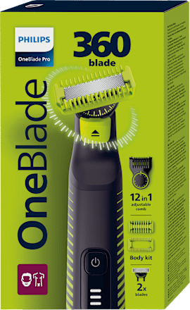 OneBlade Pro 360 12in1 brijač za lice i telo PHILIPS OneBlade