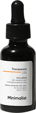Ser pete post-acneice și pigmentare cu acid tranexamic 3% Minimalist