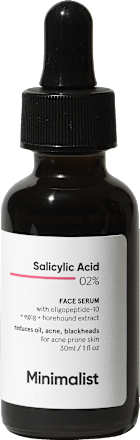 Ser cu 2% acid salicilic pentru față Minimalist