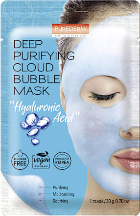Mască purificatoare cu acid hialuronic și colagen PUREDERM