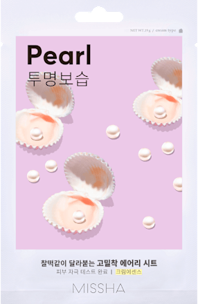 textilní pleťová maska Pearl MISSHA